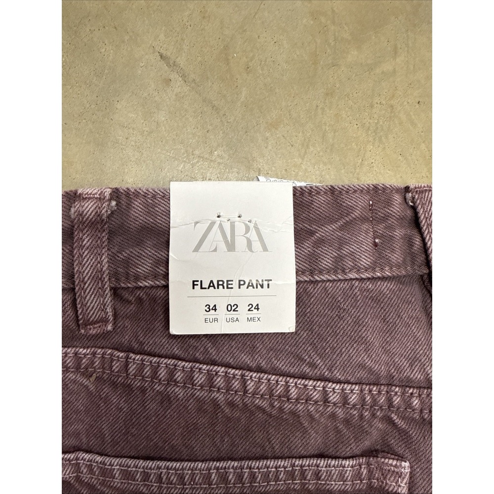 Zara High Rise Flare - Picture 3 of 4